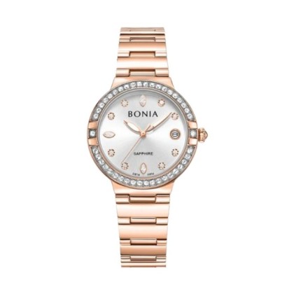 Bonia Elegance BNB10854-2517S Silver Dial Color Women Watch
